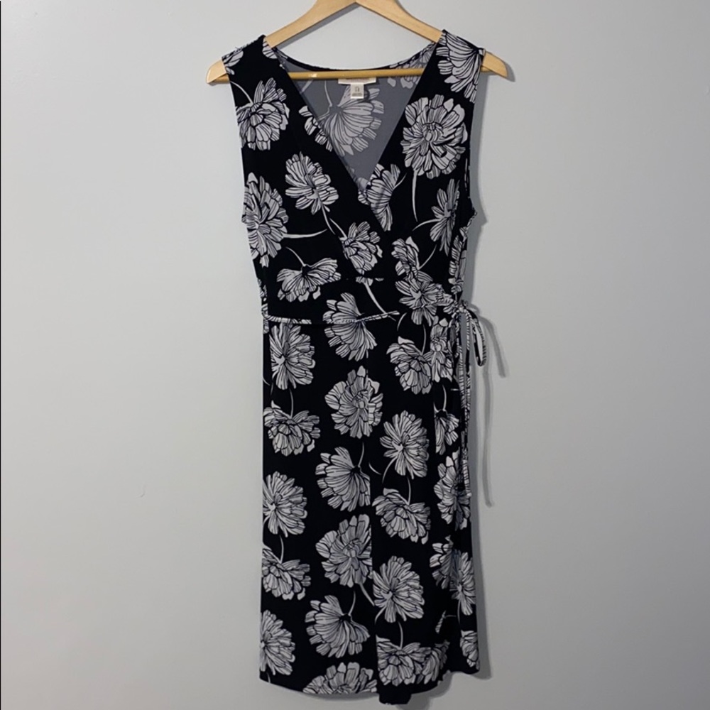 Motherhood Maternity Faux Wrap Dress